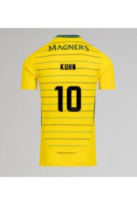 Celtic Nicolas Kuhn #10 Voetbaltruitje Uit tenue 2024-25 Korte Mouw